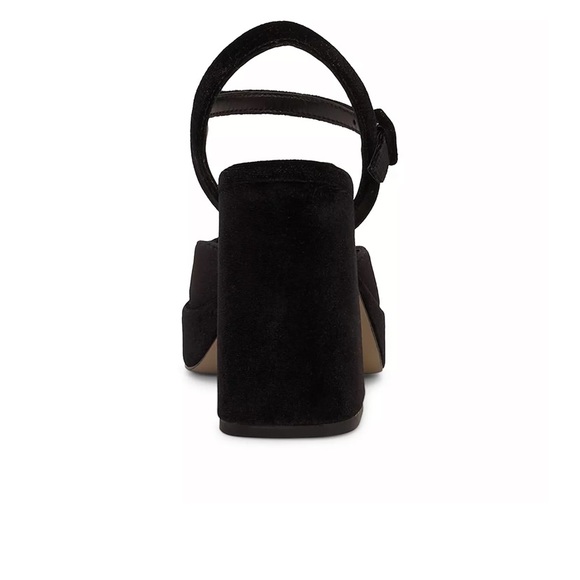 Vince Camuto black velvet pumps - Picture 4 of 8